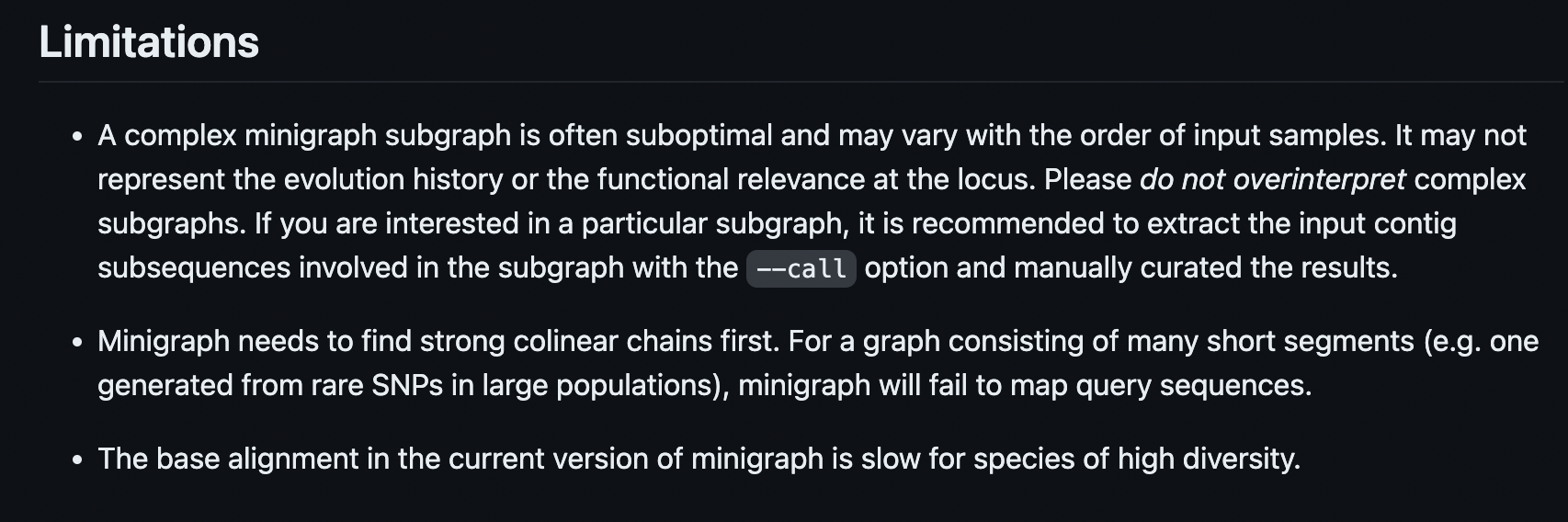 Inversion signatures